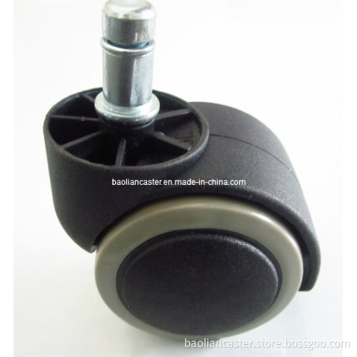 PU Castor/Wheel Caster with Two Color (BLH-50F-38-3)